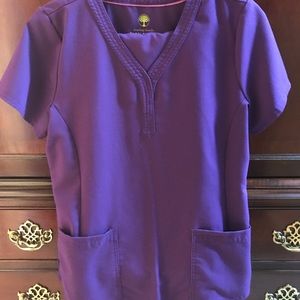 Healing Hands Purple Label scrub set